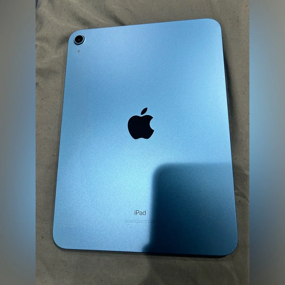 iPad 10th generation blue